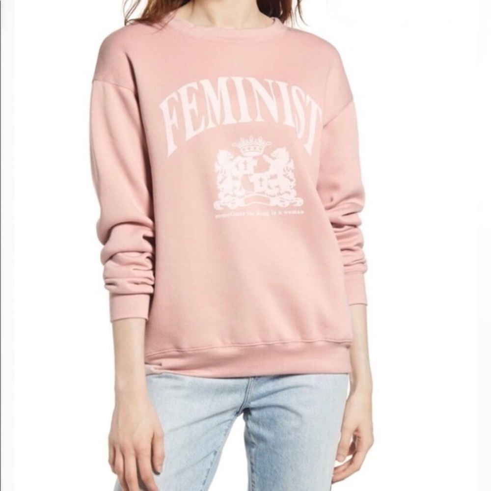 TREASURE & BOND Feminist sweatshirt size M